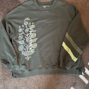 FP Movement by Free People All Star logo sweatshirt with pockets